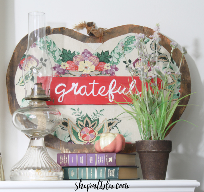 Image for Upcycled wooden pumpkins