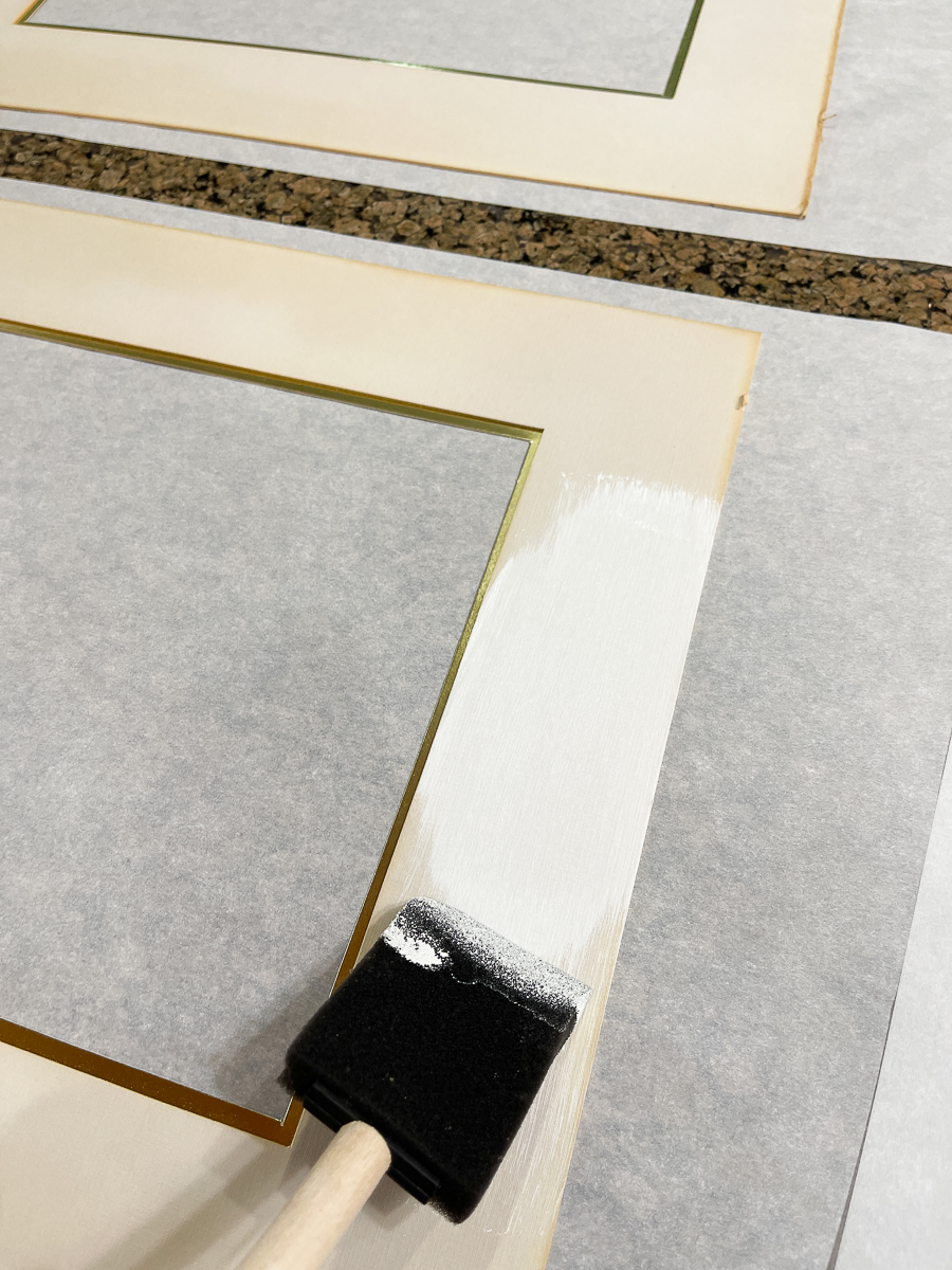 painting a mat white