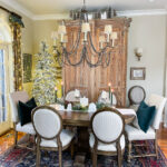 christmas dining room