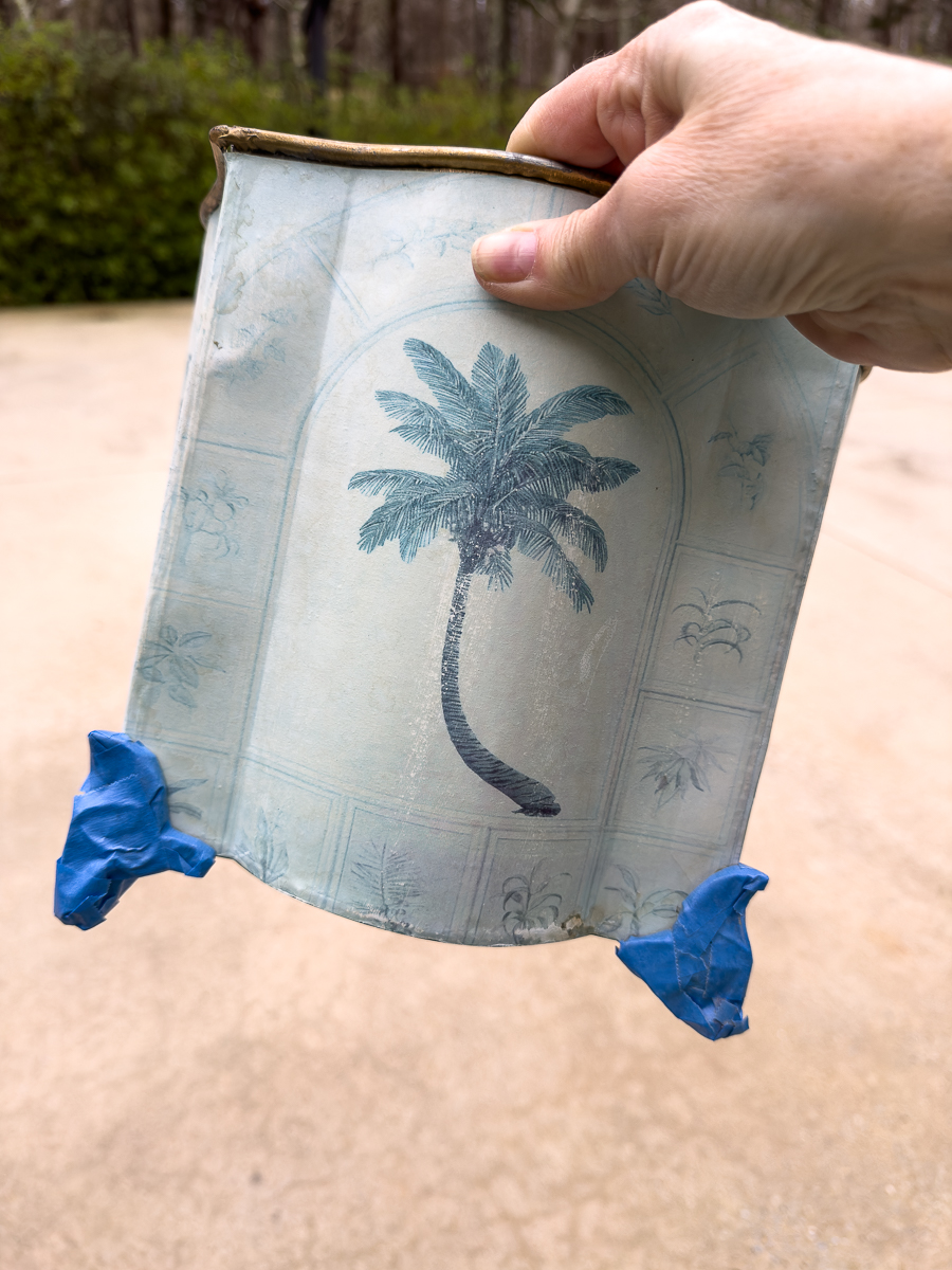 before of wastebasket