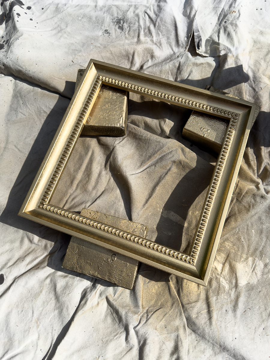 frame painted gold