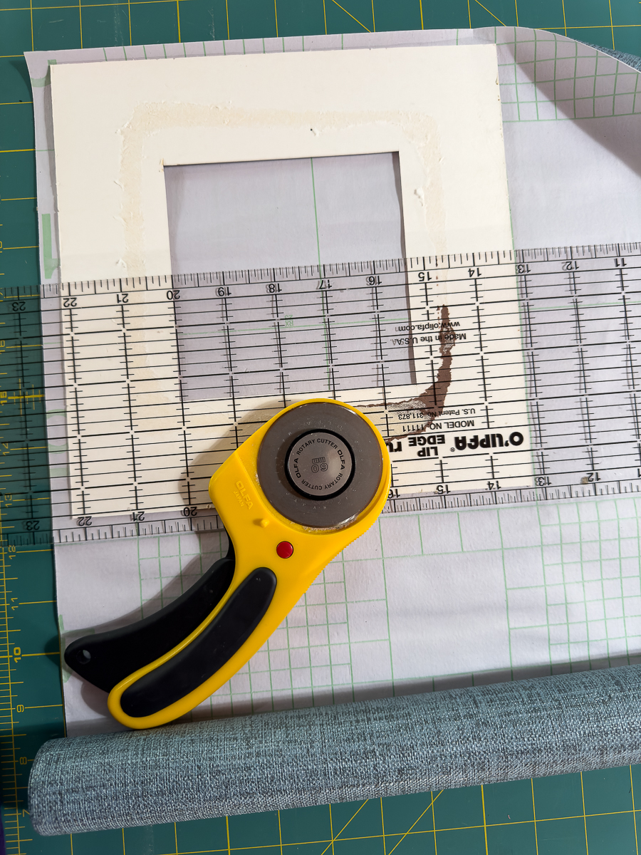 supplies for cutting grasscloth