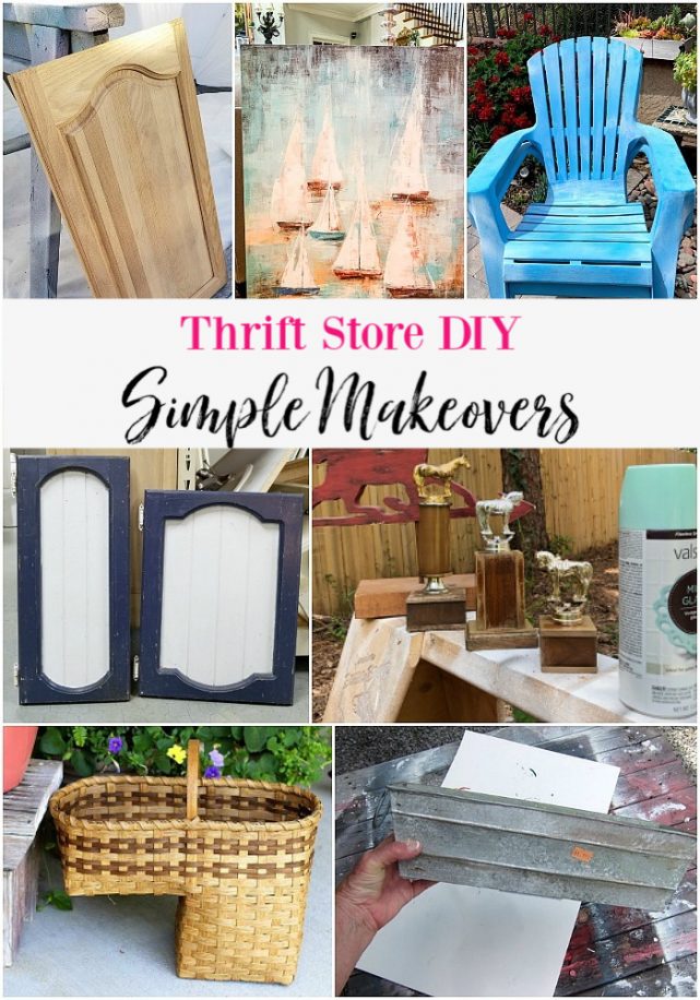 thrift store makeovers