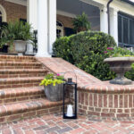 lantern on front steps