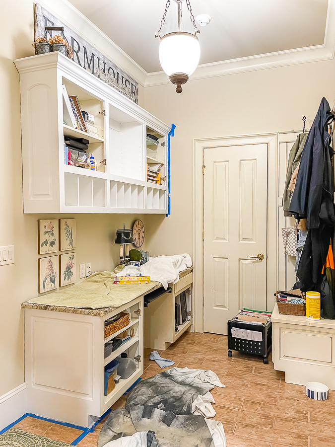 mudroom makeover