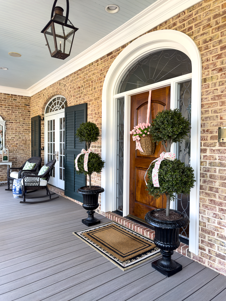 spring front porch