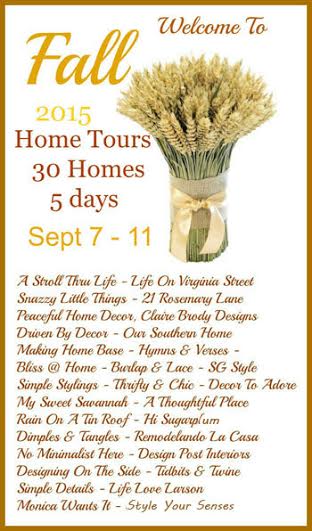 2015 Fall Tour with 30 bloggers over 5 days via Our Southern Home