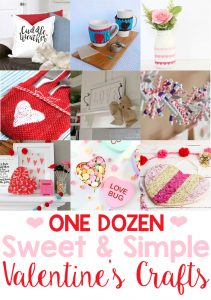 Valentine's Day Craft Ideas are the features for this week's Inspiration Monday link party!