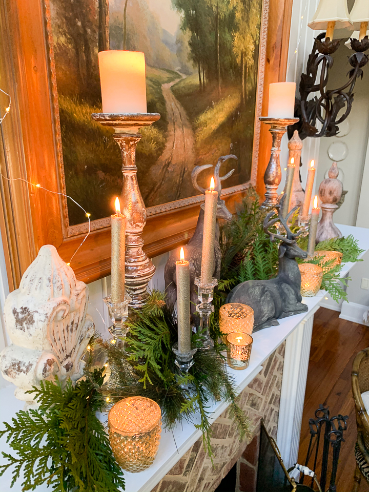 winter mantel